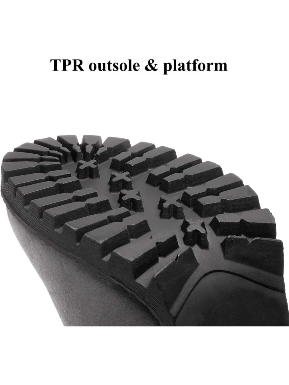 Women's Grey Thermoplastic Elastomers Round Toe Stylish Block Ankle Heel Boots